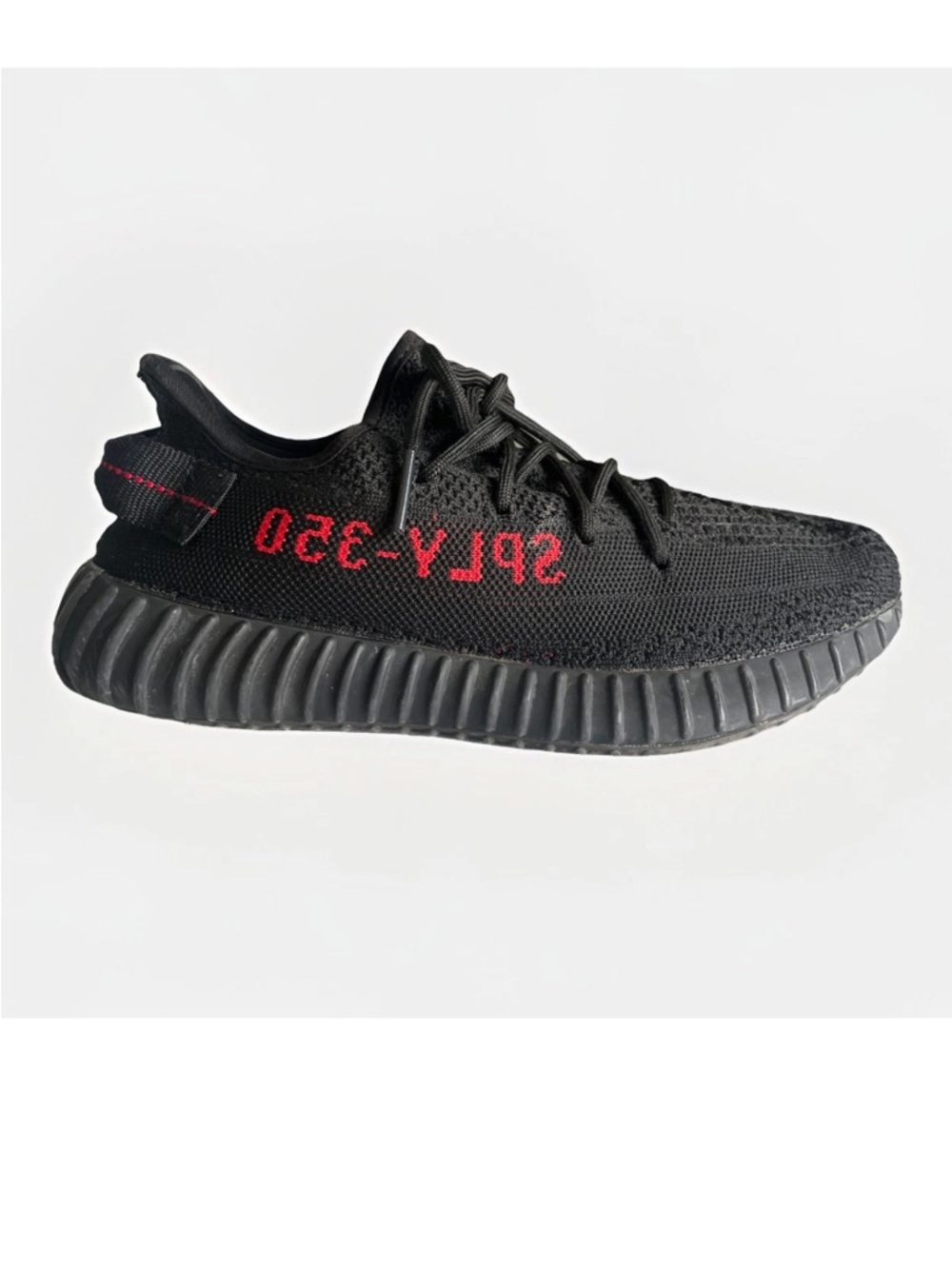 adidas Yeezy Boost 350 V2 Bred CP9652 Low Top Sneaker Black Red Kanye West 2017